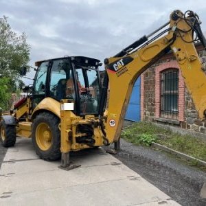 foto CAT 428E Baggerlader (Kfz)